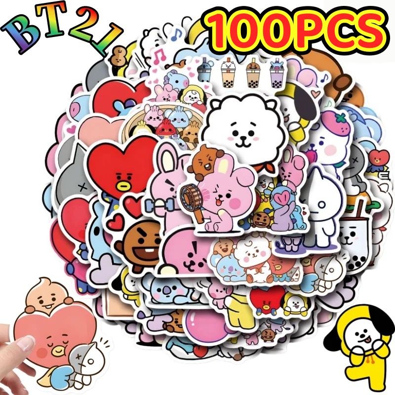 55/110枚入り BT21 チミー、クッキー、コヤ、RJ、 - Cookies Pack のレビューと価格